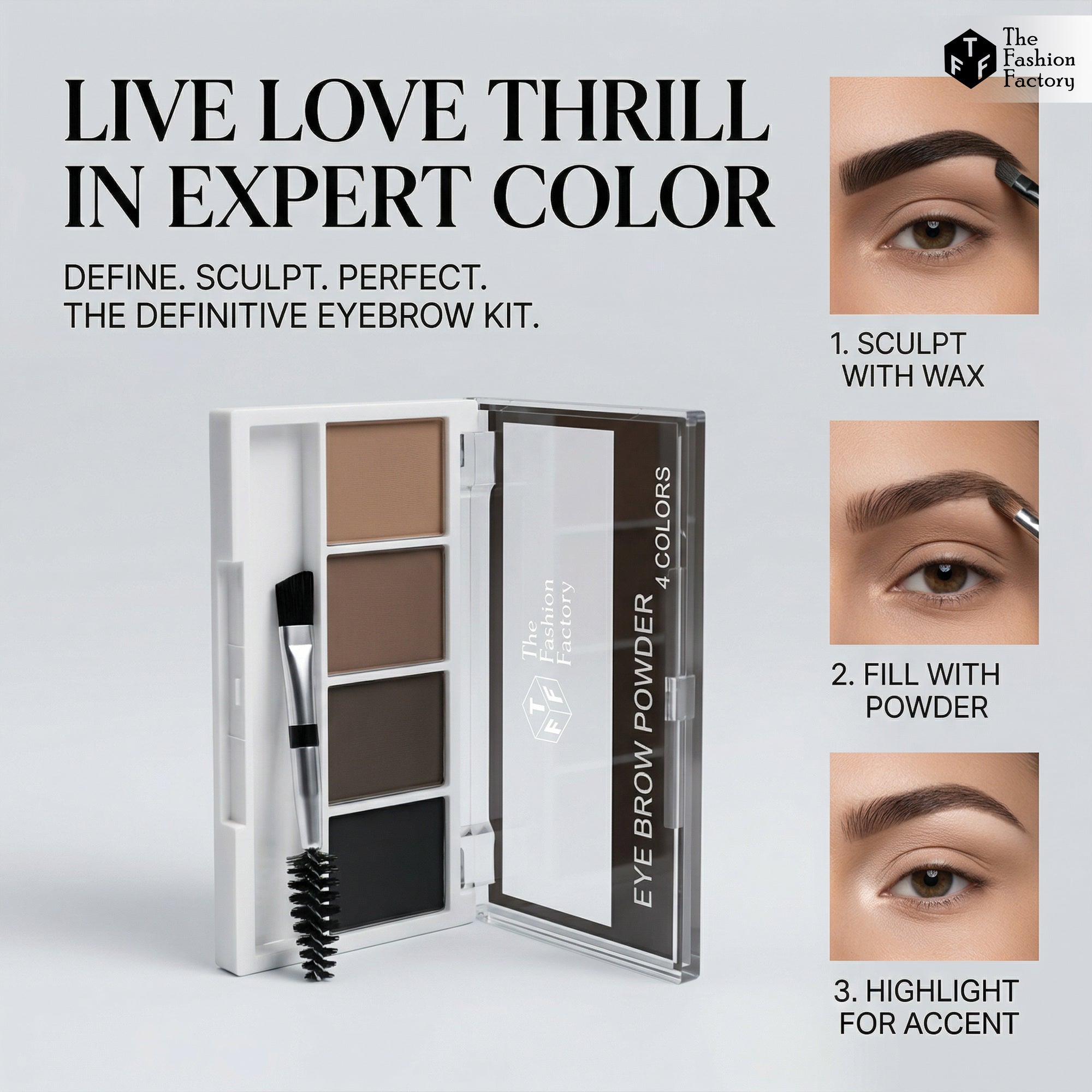 Eyebrow powder 4 color