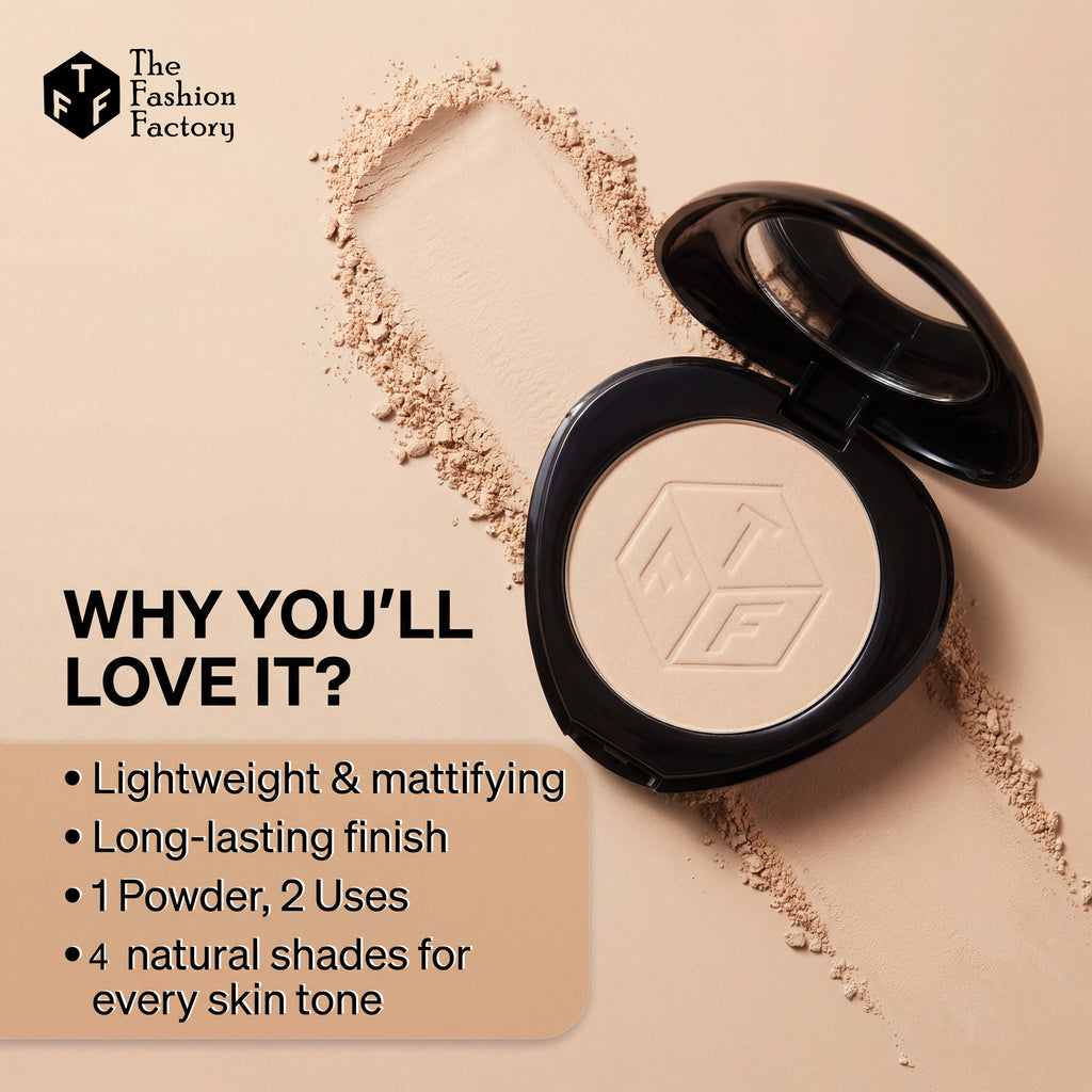 Shine control or compact powder