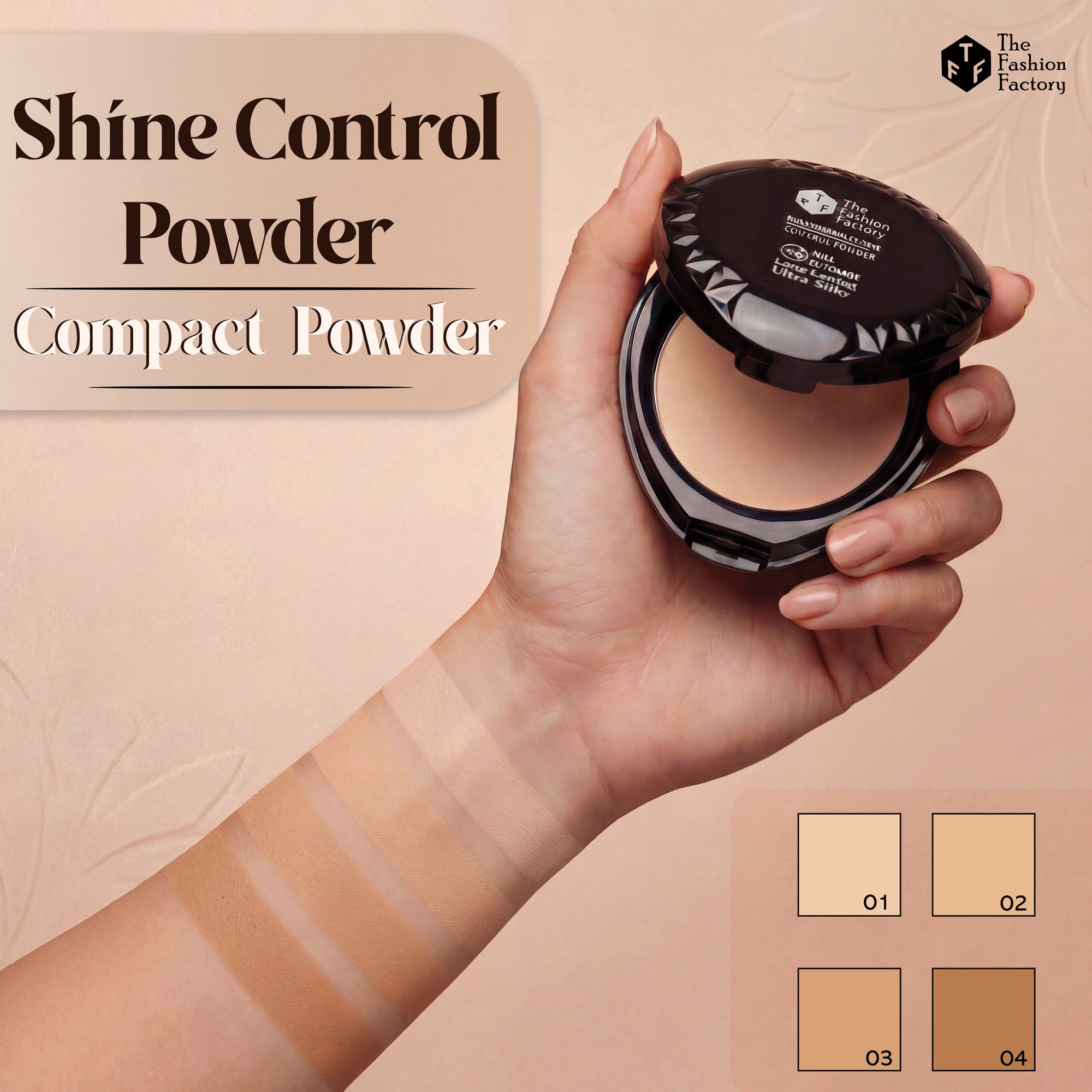 Shine control or compact powder
