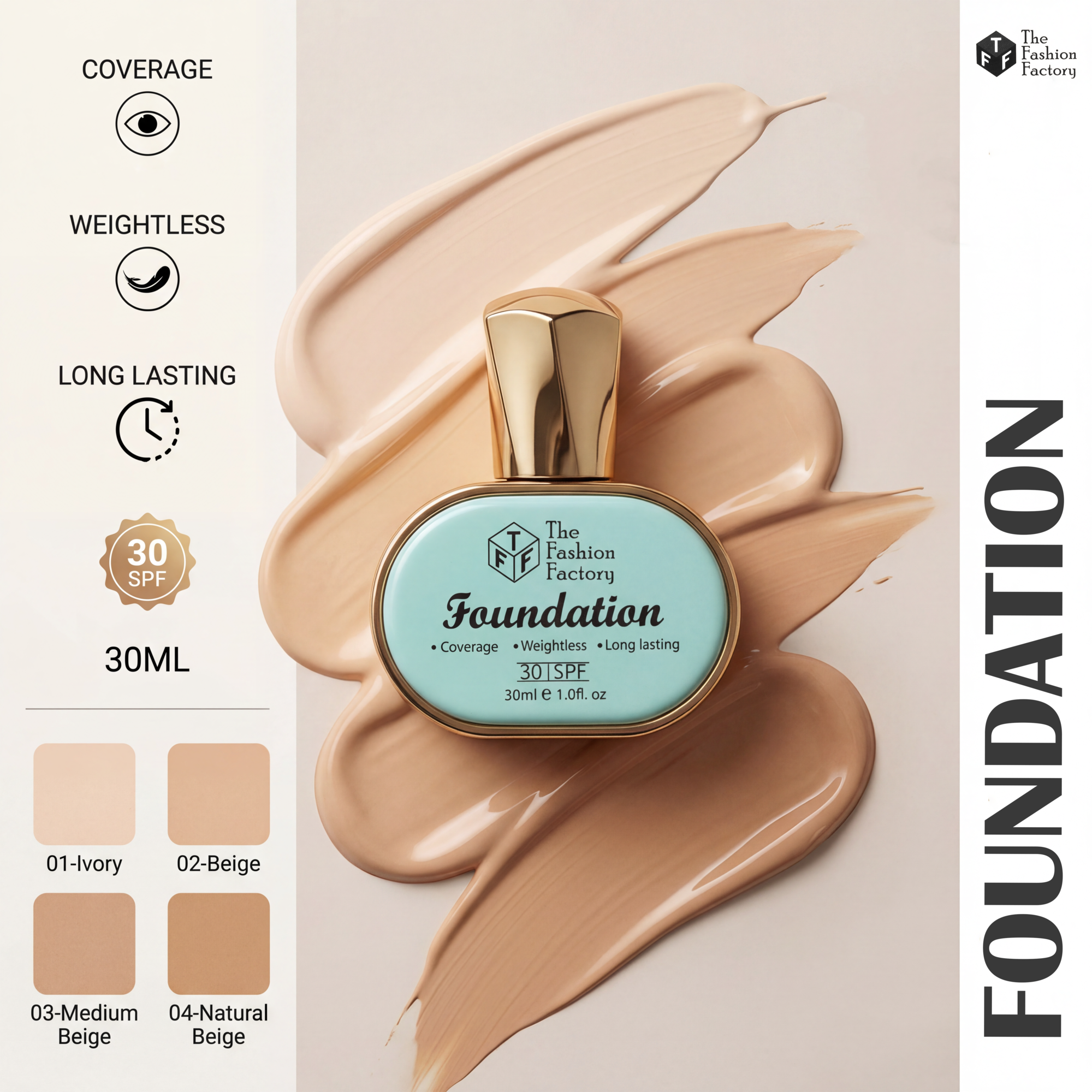 Foundation 30 spf