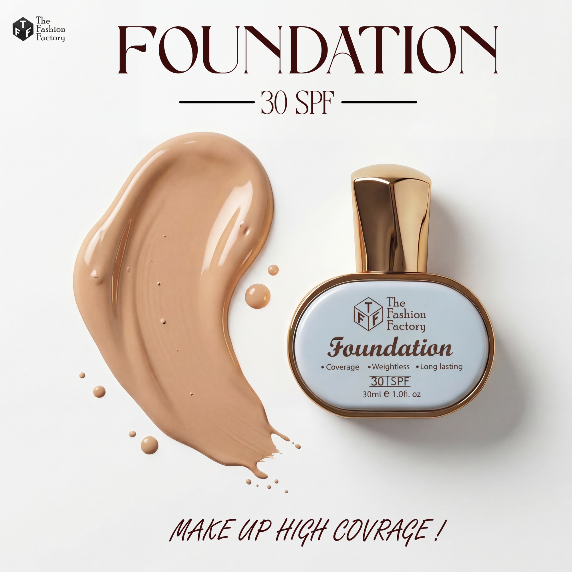 Foundation 30 spf