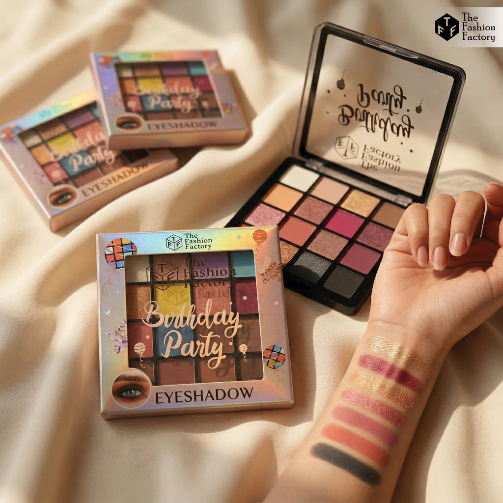 Birthday party eyeshadow