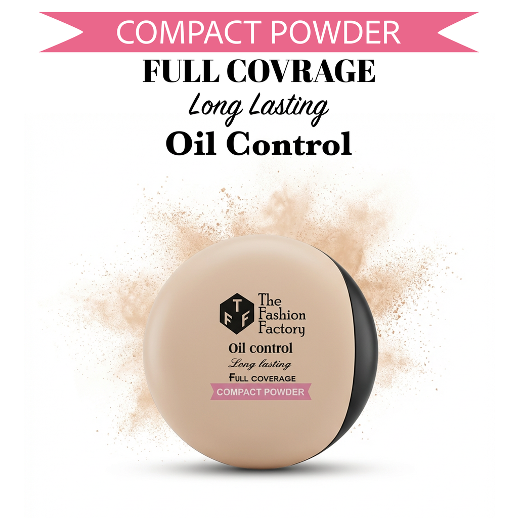 Oil control compact powder