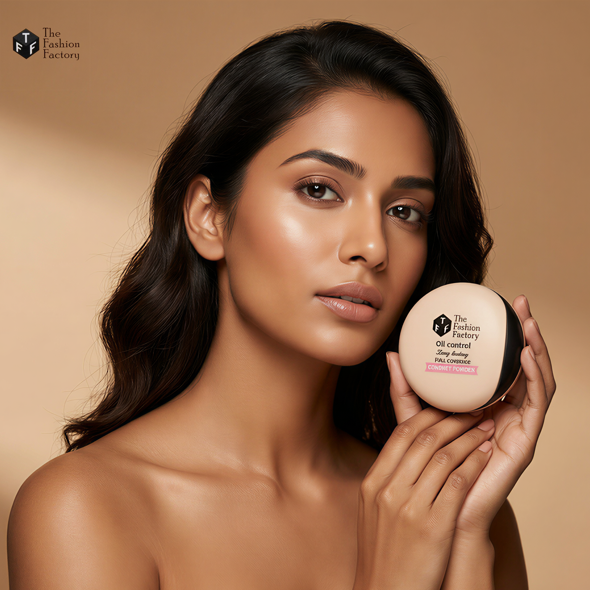 Oil control compact powder