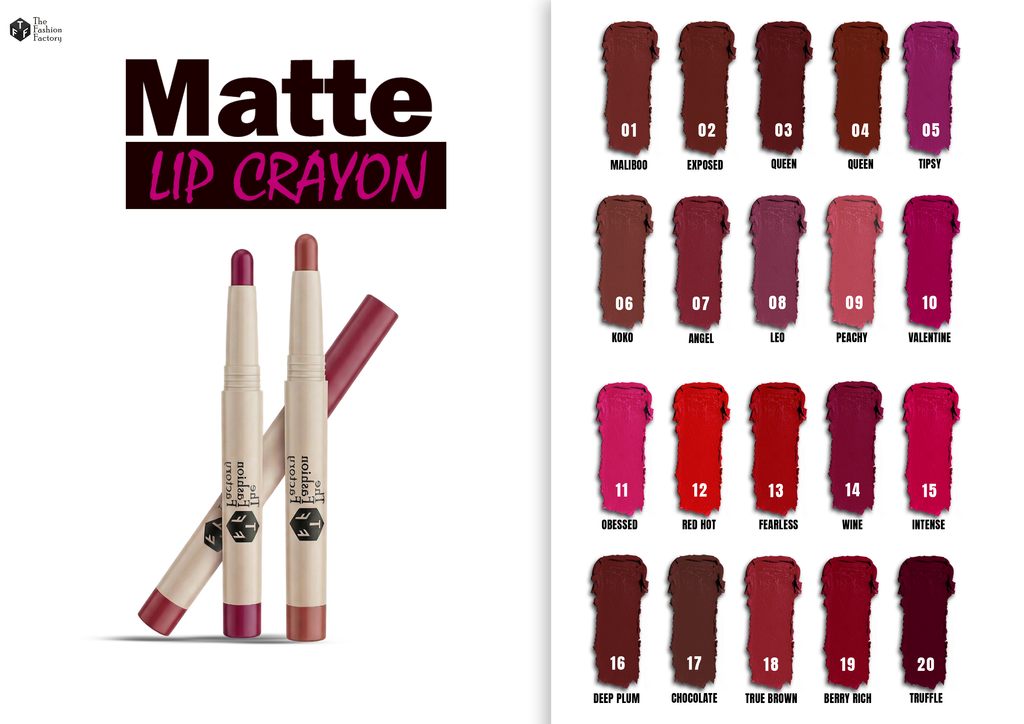 Lip Matte Crayons