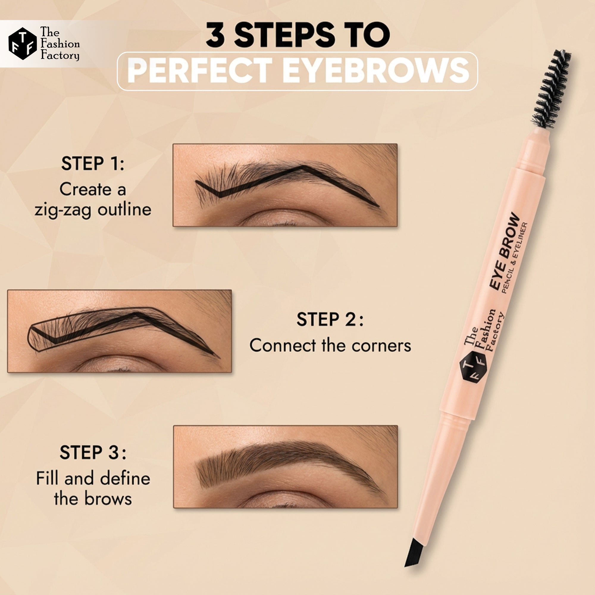 EYEBROW AND EYELINER
